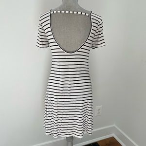 Backless detail dress